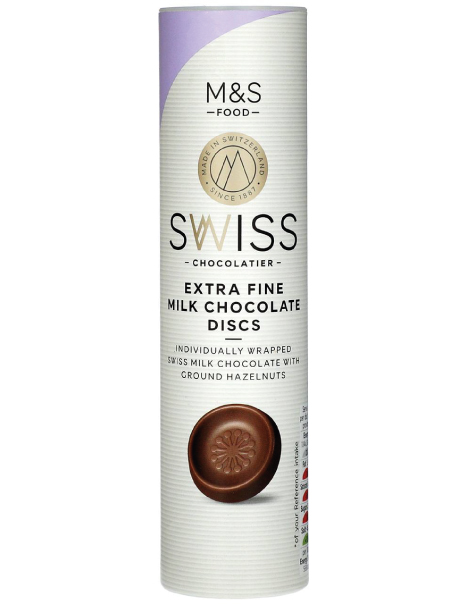 Swiss Milk Choc Discs