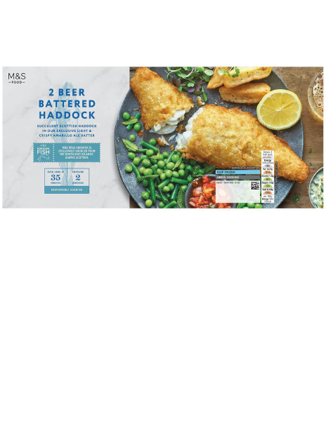 Bubbly Beer Batter Haddock