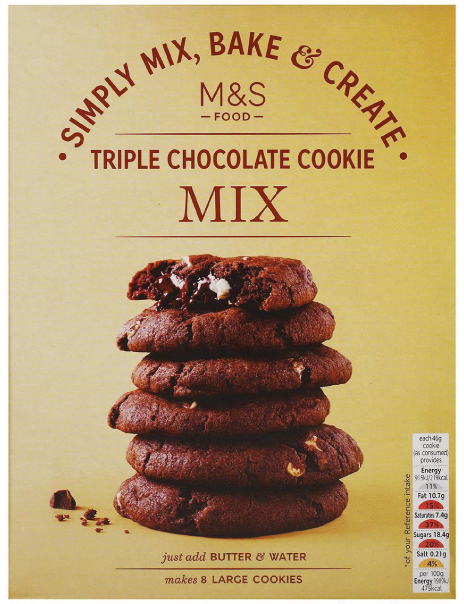  Triple Chocolate Cookie Mix 