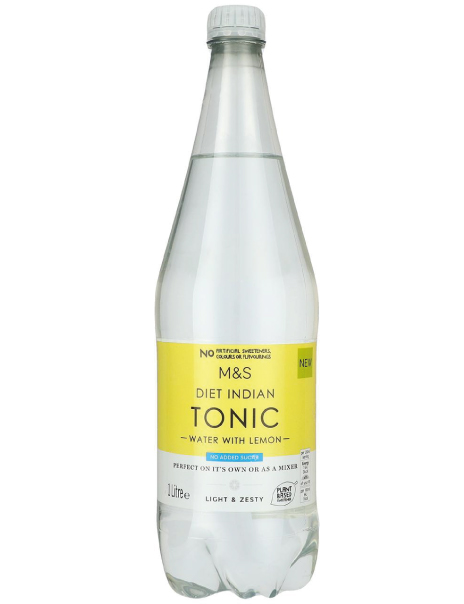 Sparkling Indian Tonic Water & Lemon
