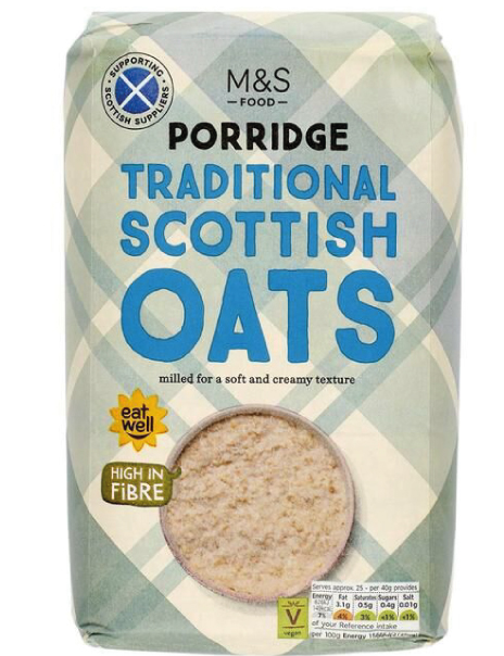 Traditional Scottish Porridge Oats 
