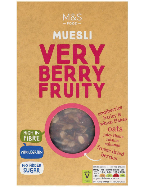 Very Berry Fruity Muesli 