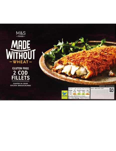 Gluten Free Breaded Cod