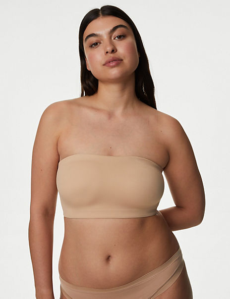 Buy 2-pack non-wired bandeau bras online