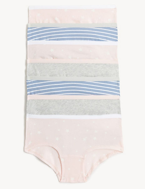Buy MARKS & SPENCER M&S 5pk Pure Cotton Frozen Knickers (2-12 Yrs