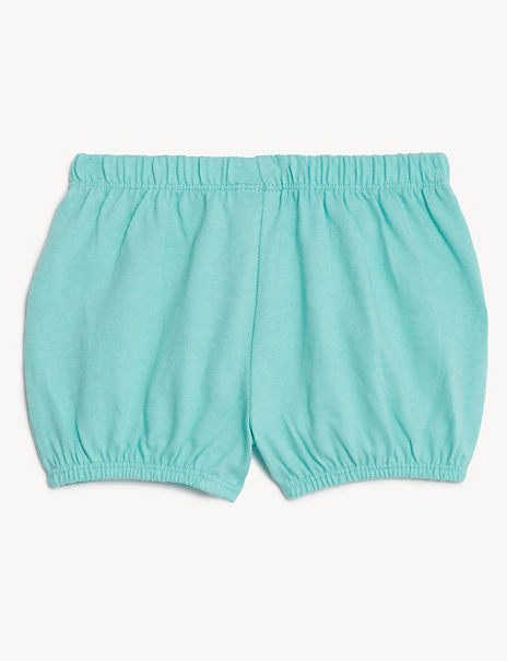 Pure Cotton Bloomer Shorts (0-3 Yrs)