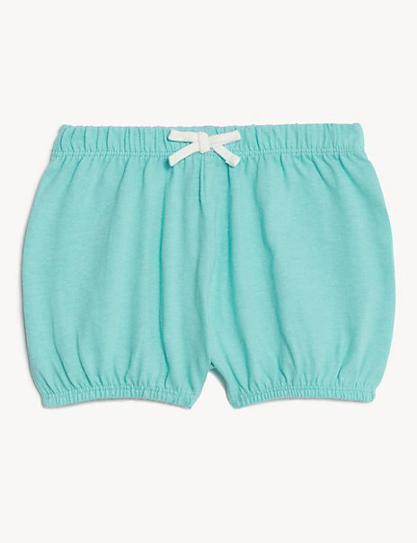 Pure Cotton Bloomer Shorts (0-3 Yrs)
