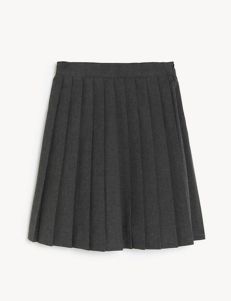 Girls’ Easy Dressing Pull On School Skirt (5-16 Yrs)