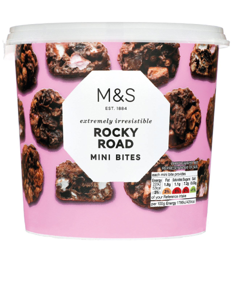 m&s all butter flapjack mini bites