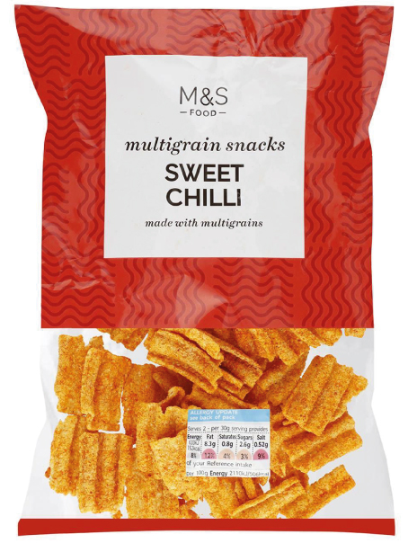  Sweet Chilli Multigrain Snacks 