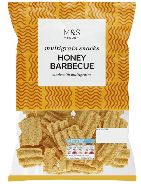 Honey BBQ Multigrain Snacks