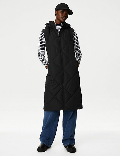 Recycled Thermowarmth™ Longline Gilet - Marks and Spencer Cyprus