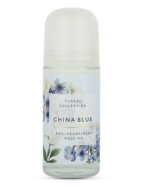 China Blue Roll-On Antiperspirant