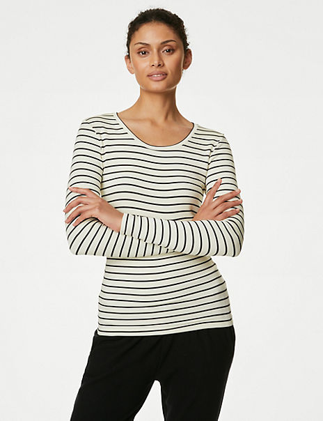 Heatgen™ Medium Thermal Striped Top - Marks and Spencer Cyprus