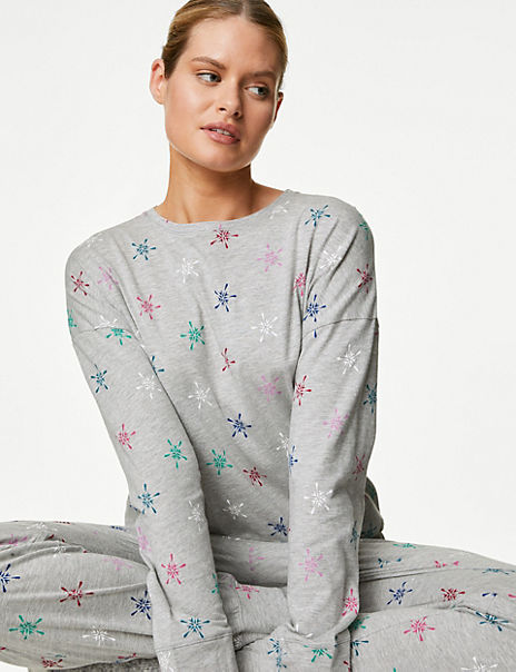 Cool Comfort™ Cotton Modal Printed Pyjama Set