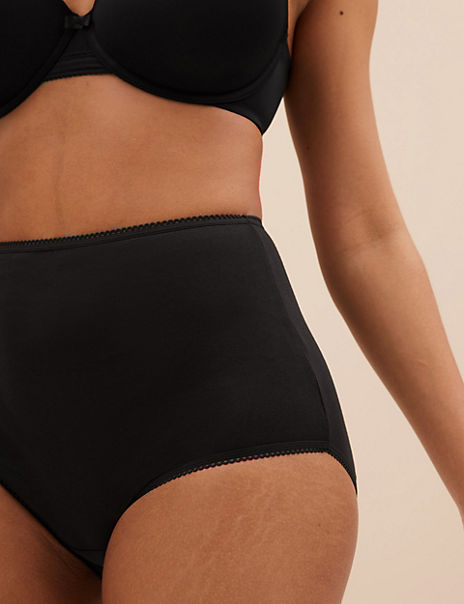 4pk Pure Cotton Full Brief Knickers