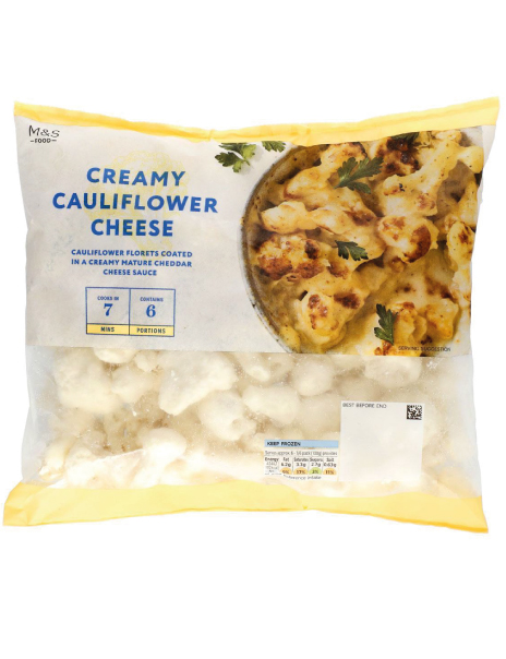  Creamy Cauliflower Cheese 