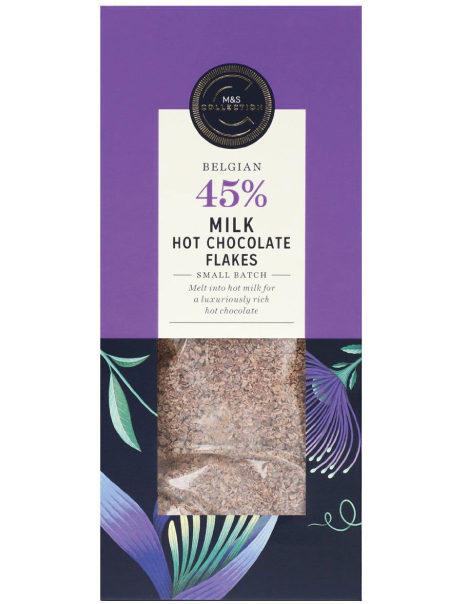 Belgian Milk Hot Chocolate Flakes