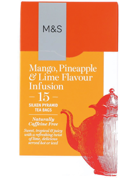 Mango Pineapple & Lime Infusion Teabags