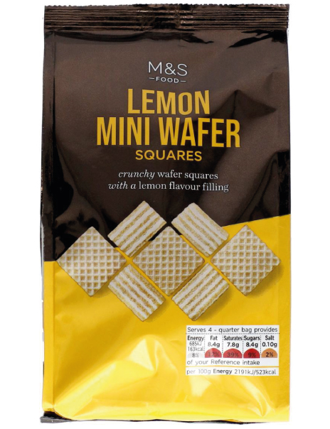  Lemon Wafer Squares 