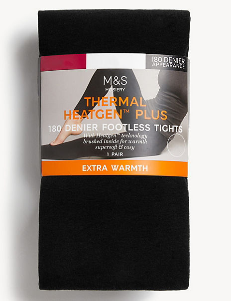 2pk 250 Denier Thermal Ankle Highs, M&S Collection