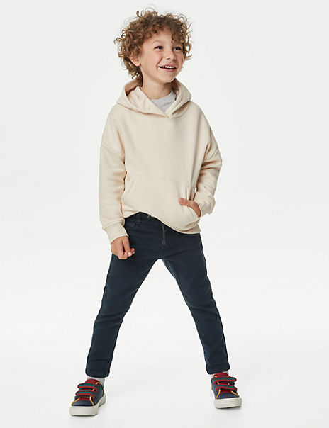 Skinny Cotton Rich Elasticated Waist Jeans (2-8 Yrs)