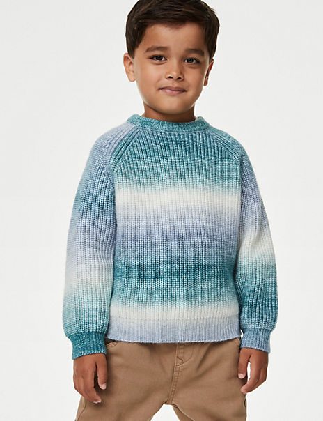Ombre Knitted Jumper (2-8 Yrs) - Marks and Spencer Cyprus