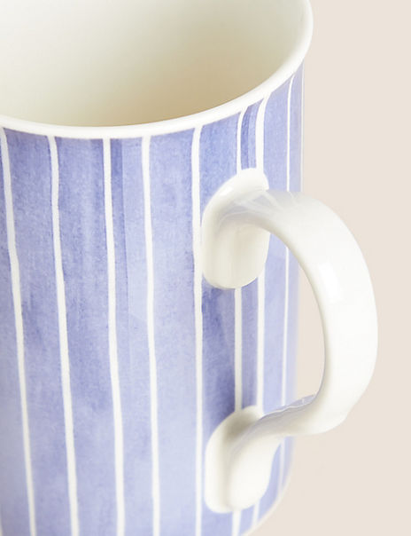 Watercolour Striped Mug
