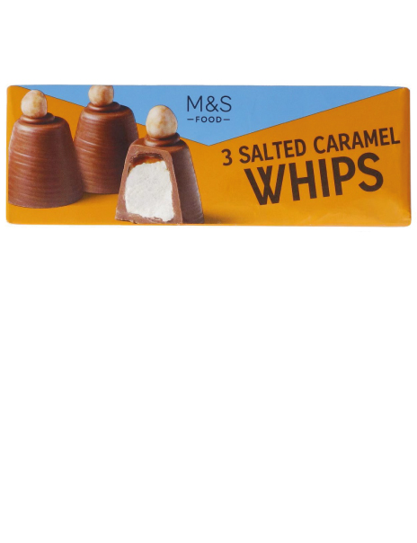 3 Salted Caramel Whips