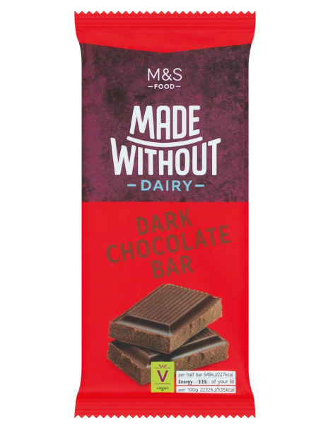  Made Without Dark Chocolate Bar 