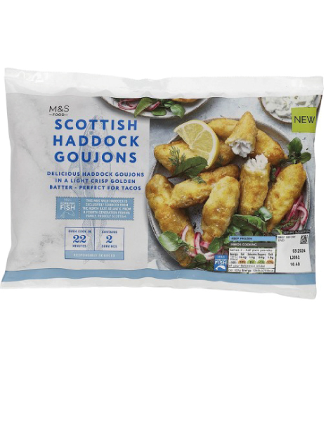  Scottish Haddock Goujons 
