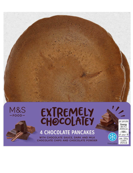 4 Extremely Chocolatey Chocolate Pancakes 4 Extremely Chocolatey Chocolate Pancakes