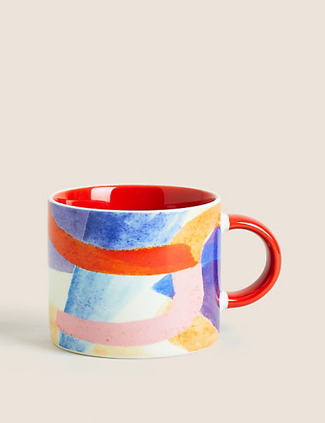  Abstract Swirl Mug 
