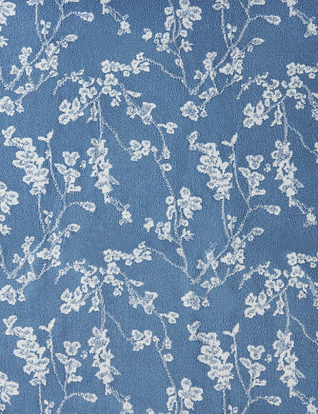 Super Soft Pure Cotton Floral Jacquard Towel