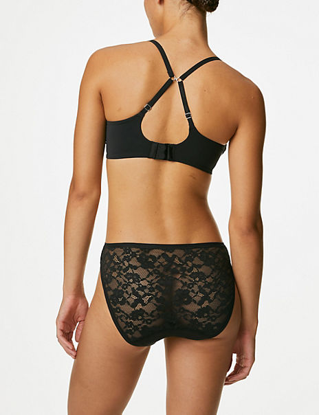 3pk Heavy Absorbency Period High Leg Knickers