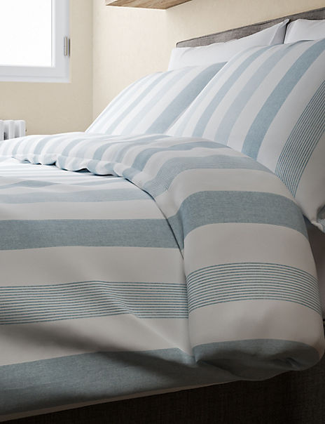 Hadley Pure Cotton Striped Bedding Set