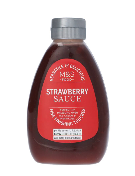  Strawberry Dessert Sauce 