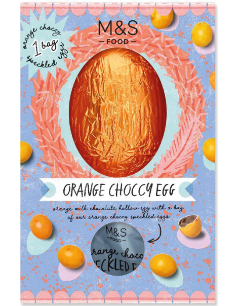  Orange Choccy Egg 