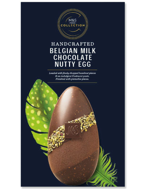  Collections Belgian Milk Chocolate Nutty Egg 