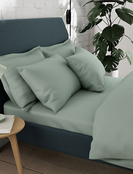 2pk Cotton Rich Pillowcases