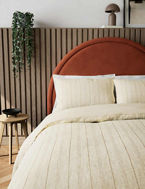 Pure Cotton Striped Bedding Set