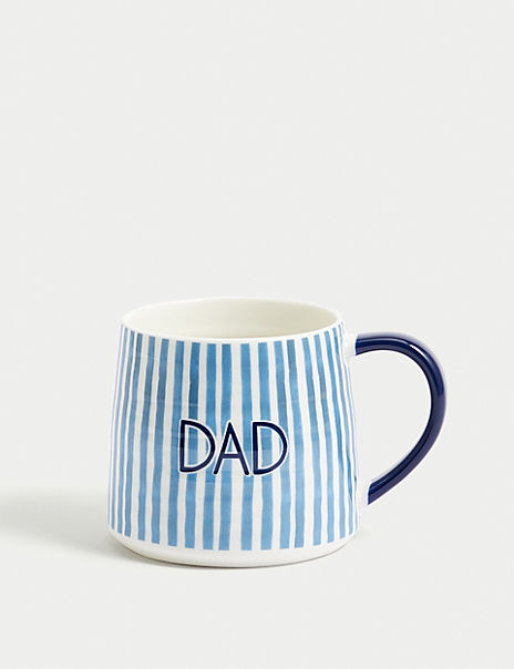 Striped Dad Slogan Mug