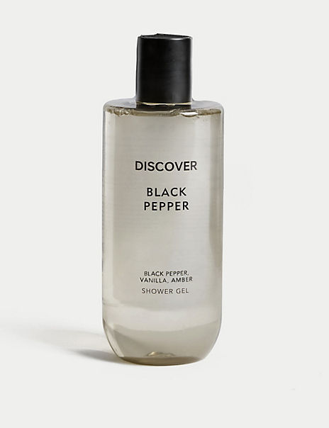 Discover Black Pepper Shower Gel Marks and Spencer Cyprus