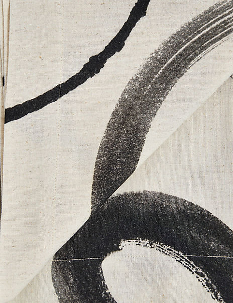 Printed Cotton with Linen Tablecloth