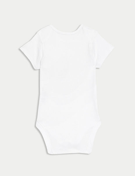 5pk Pure Cotton Bodysuits (5lbs-3 Yrs)