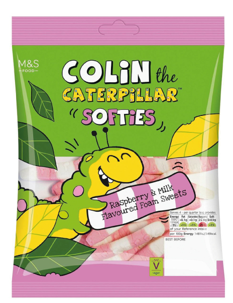 Colin The Caterpillar Softies
