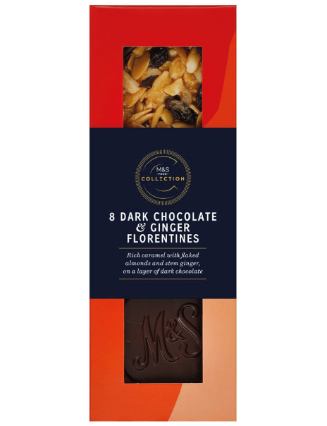 Collection Dark Chocolate & Ginger Florentines
