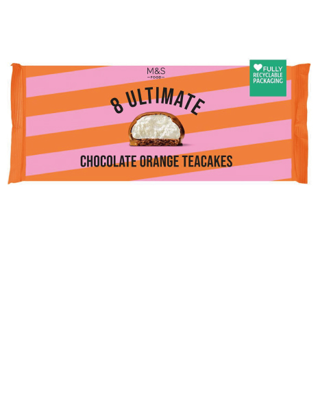 8 Ultimate Chocolate Orange Teacakes