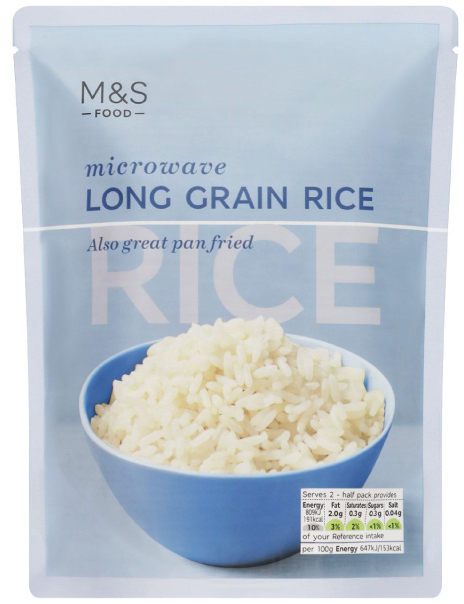 Microwave Long Grain Rice