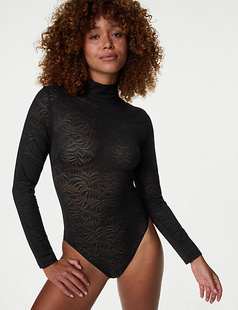 Light Control Flexifit™ Lace High Neck Body